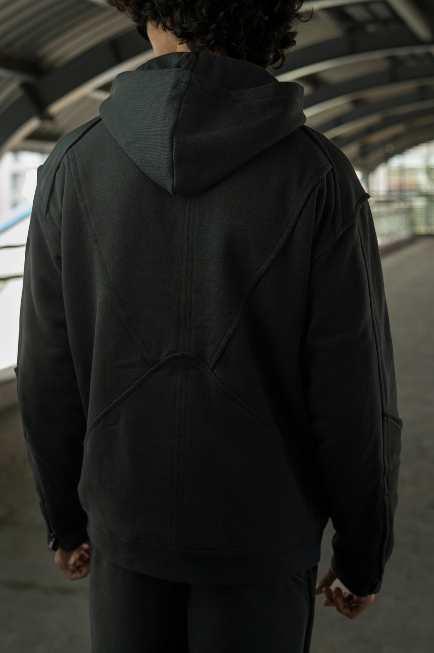 VANTABLACK MODULAR HOODED JACKET