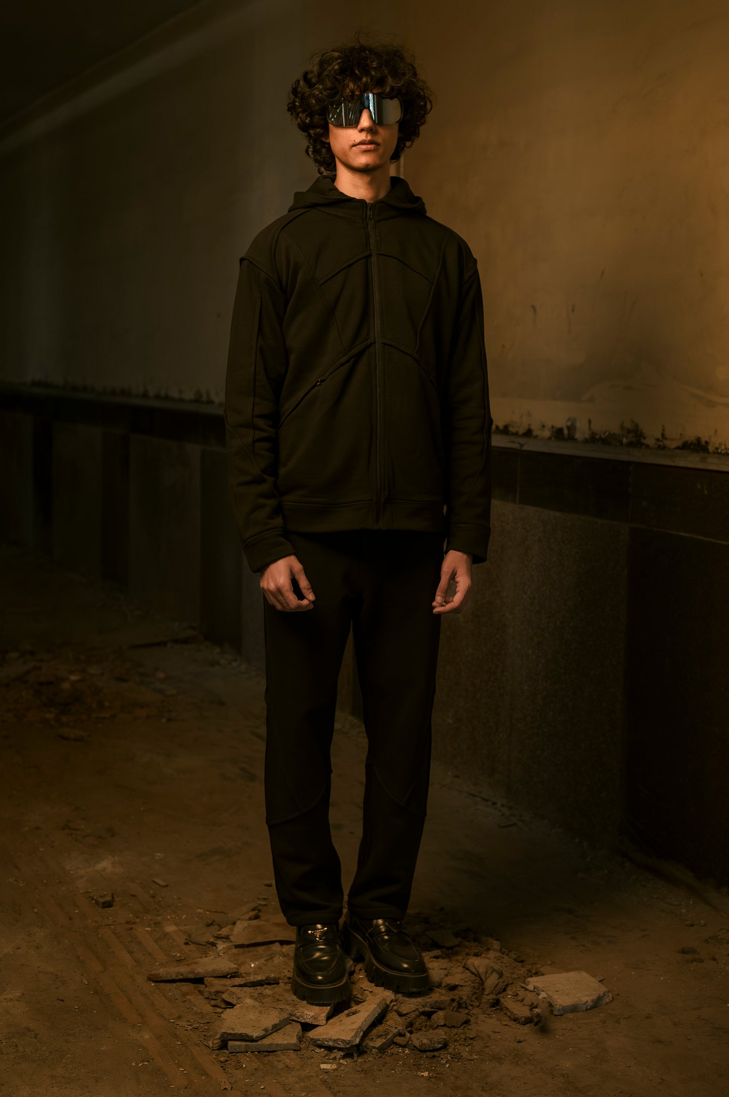 VANTABLACK MODULAR HOODED JACKET