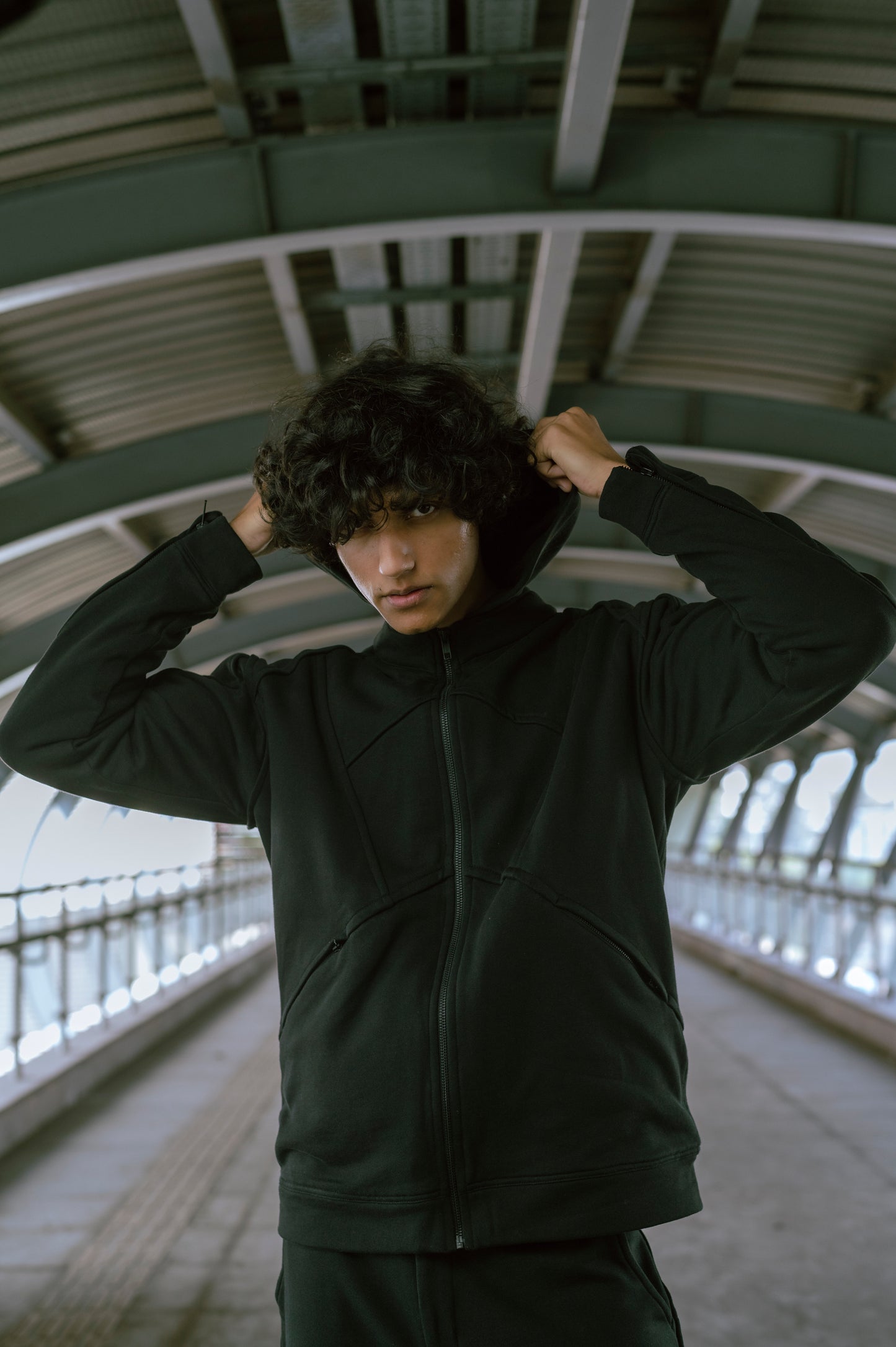 VANTABLACK MODULAR HOODED JACKET