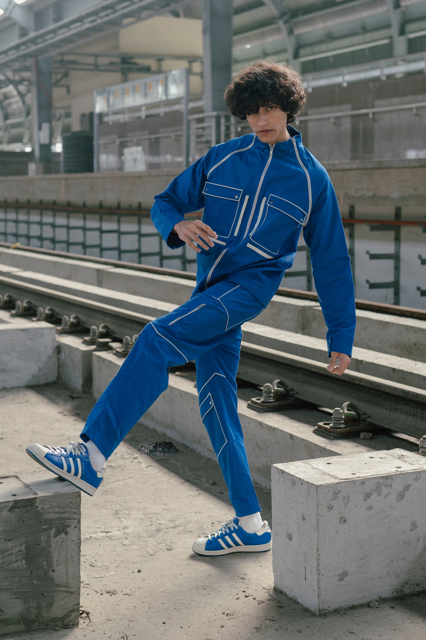 PARALLAX SPLICED TROUSERS
