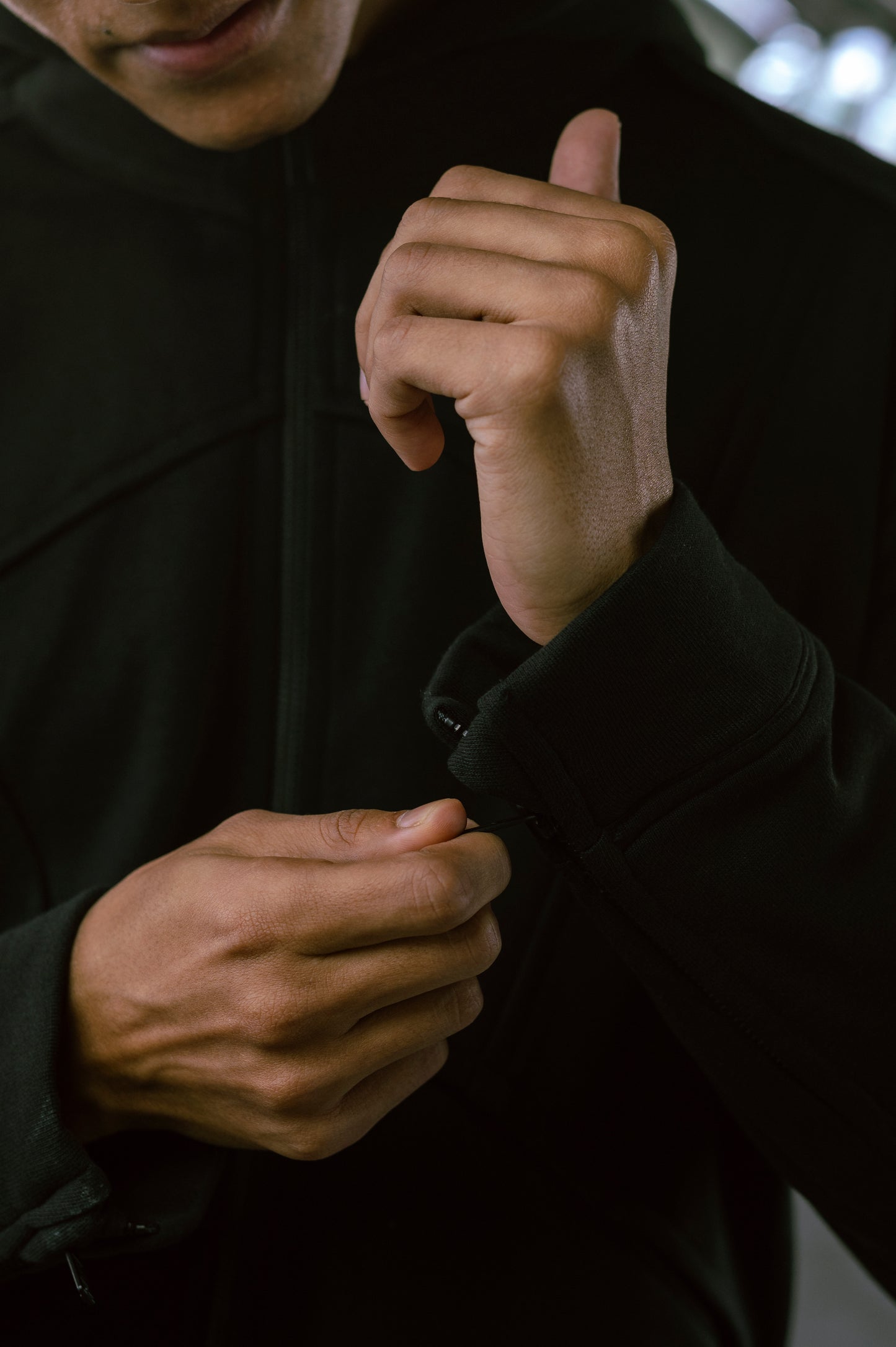 VANTABLACK MODULAR HOODED JACKET