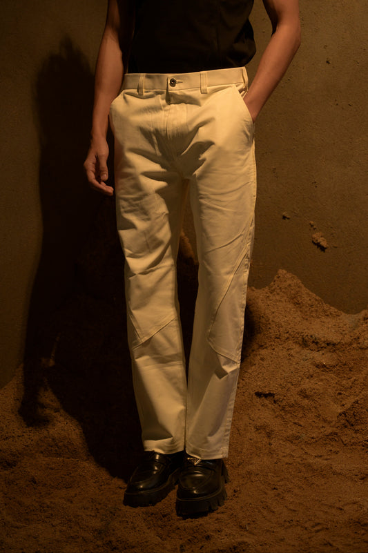 VANTAYELLOW TROUSERS