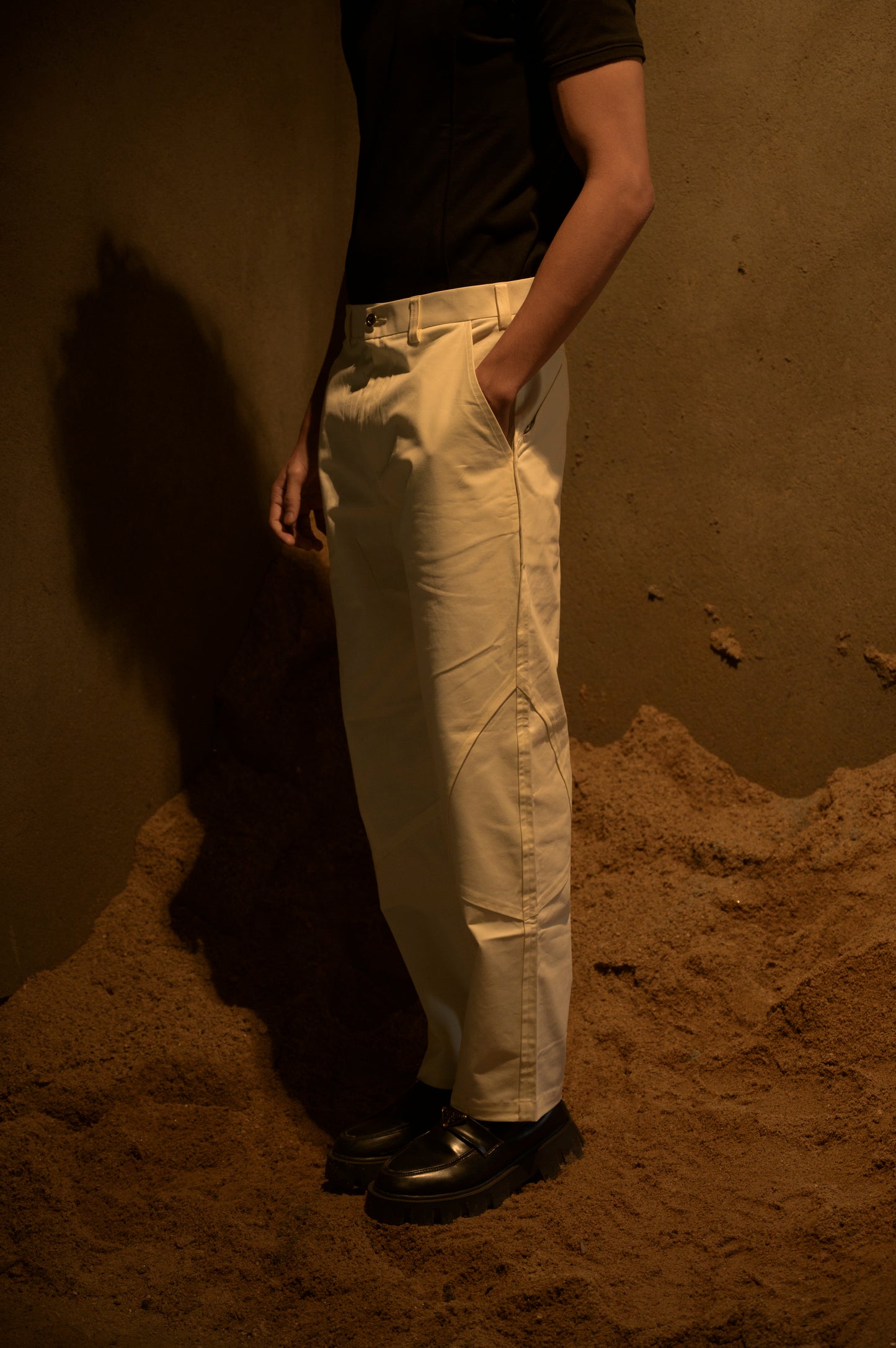 VANTAYELLOW TROUSERS