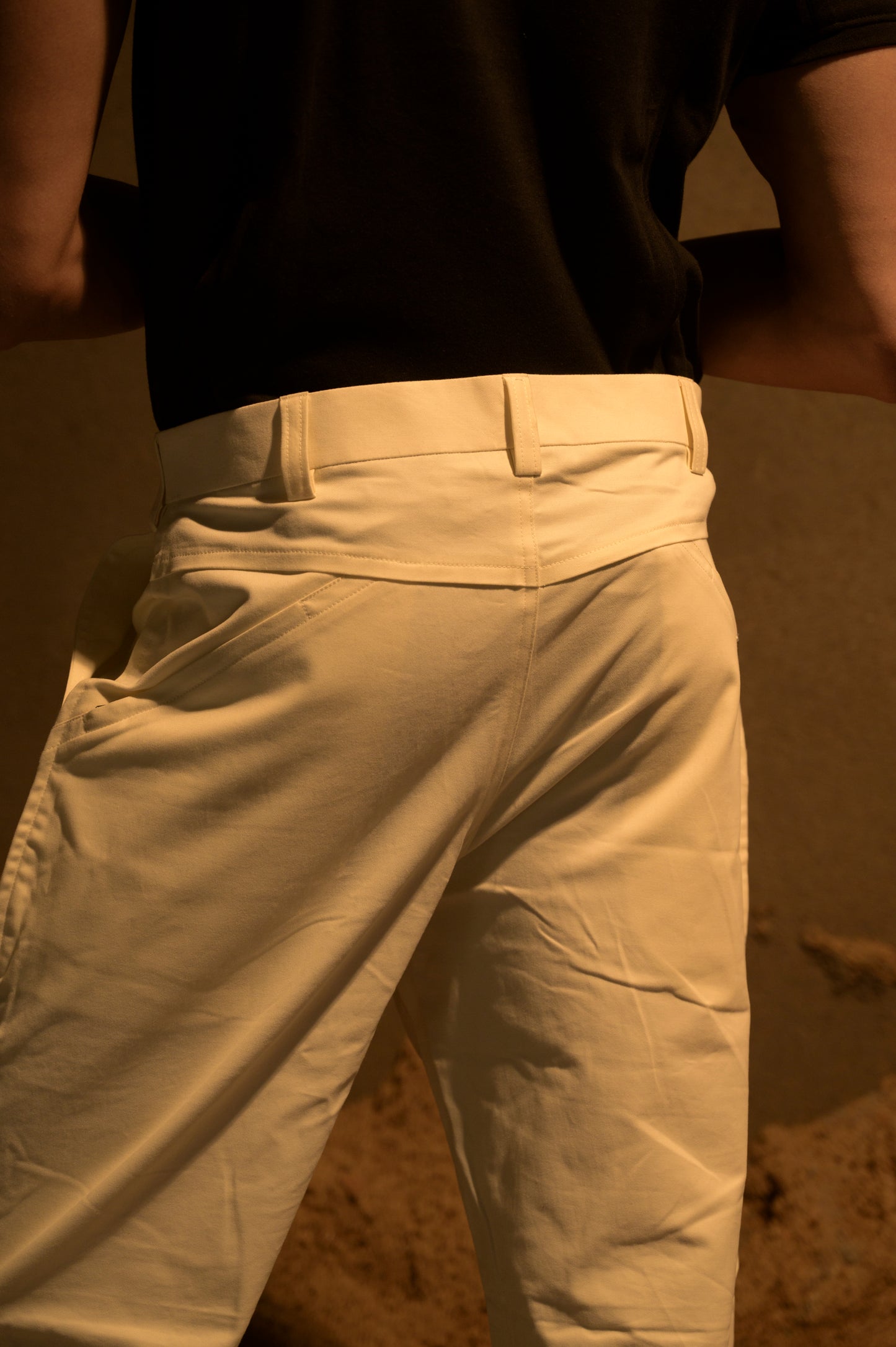 VANTAYELLOW TROUSERS