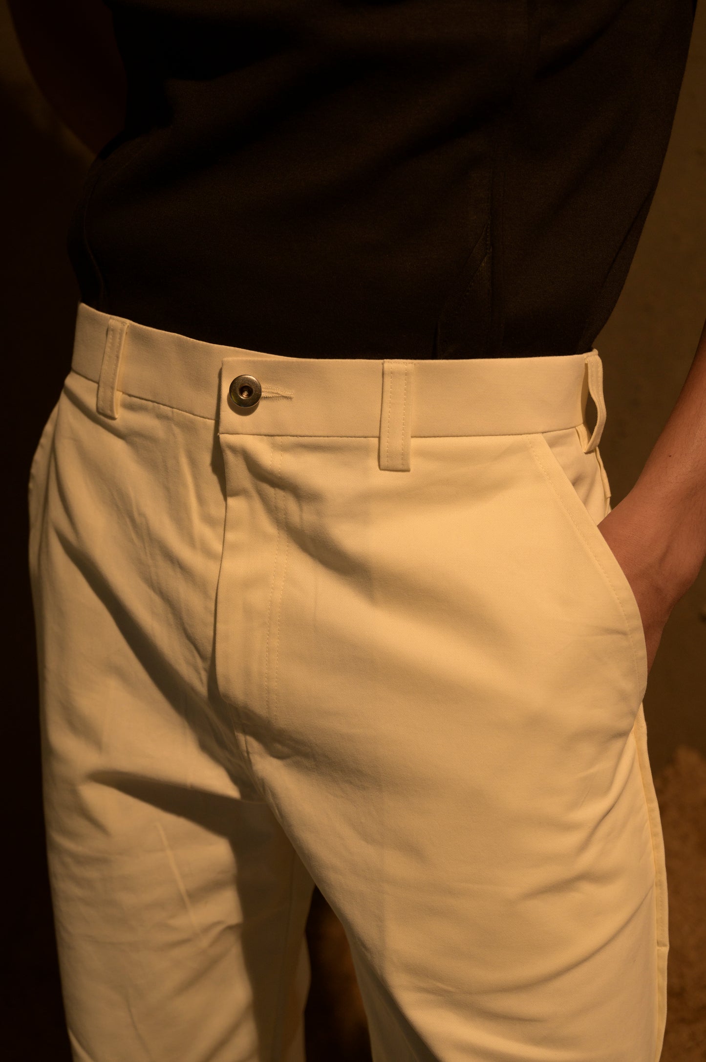 VANTAYELLOW TROUSERS