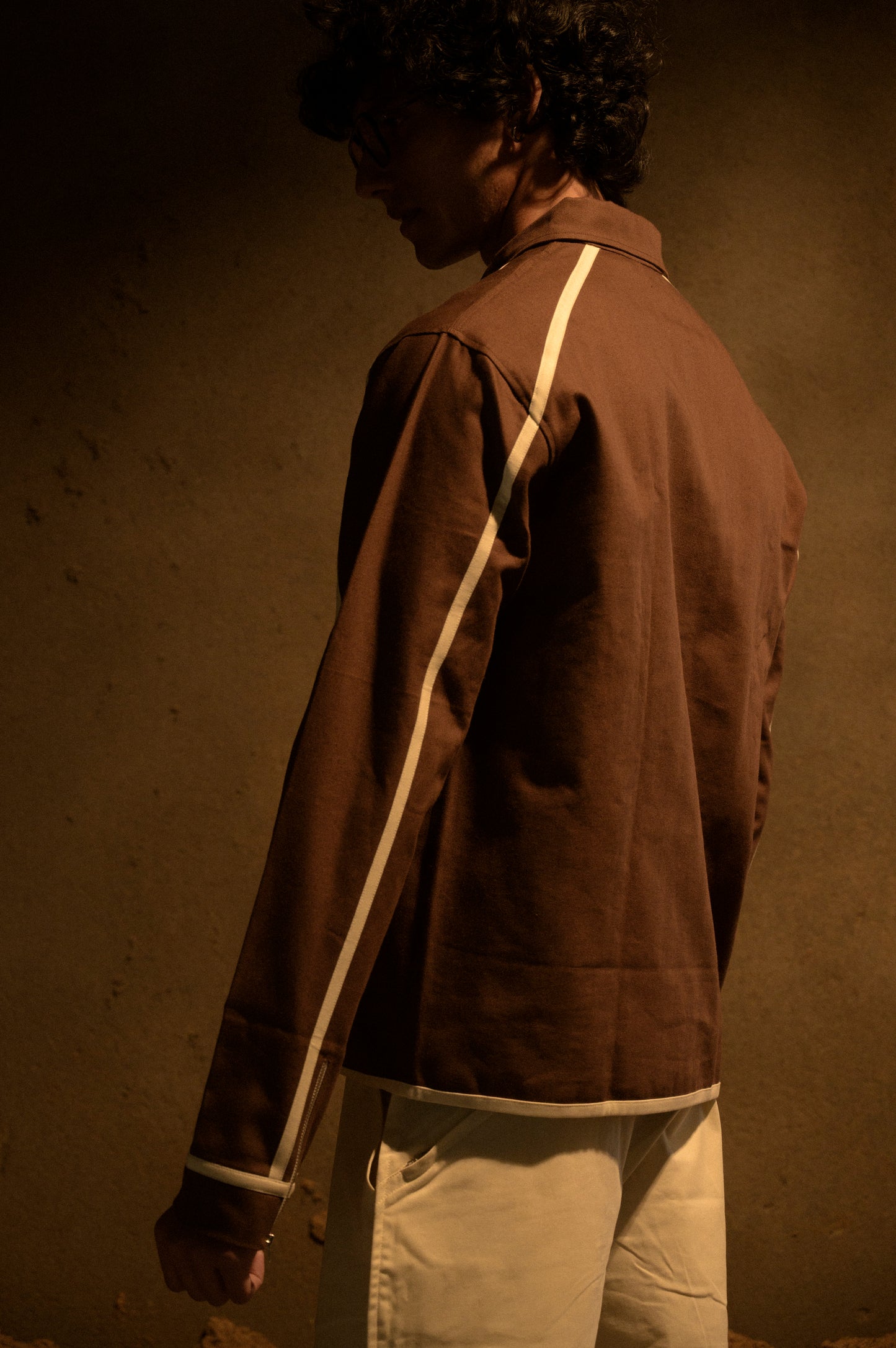 QUADRA JACKET - BROWN
