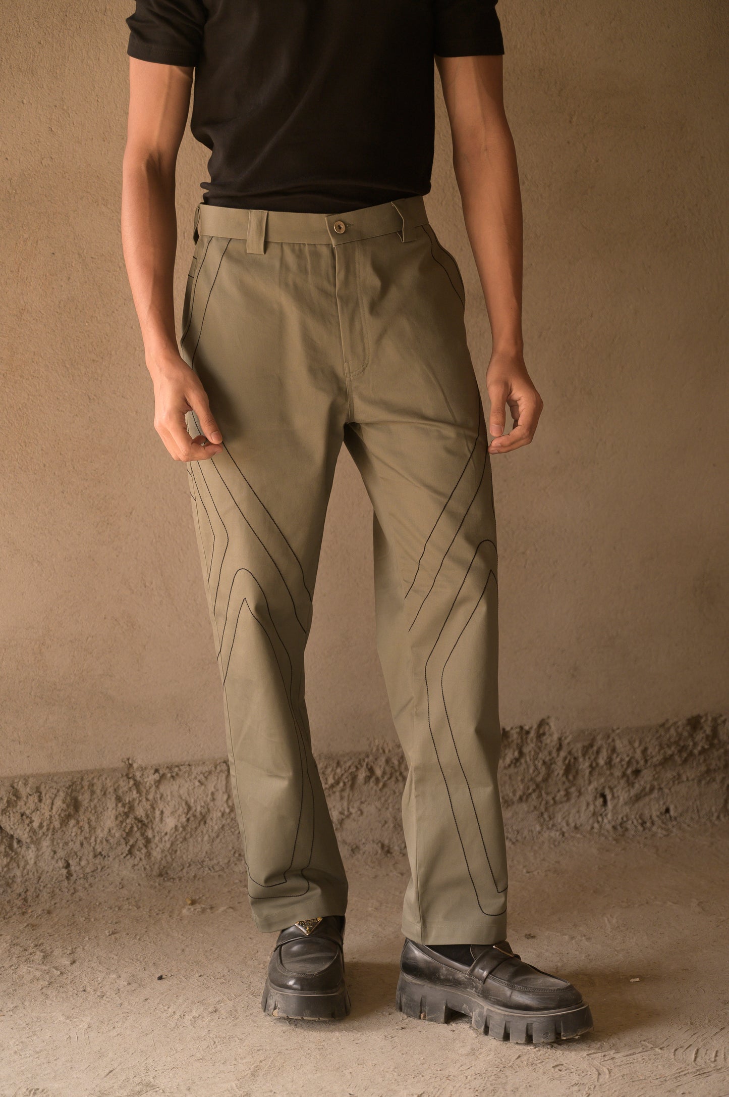 KINETIC TECHNICAL TROUSERS - DUSTY OLIVE