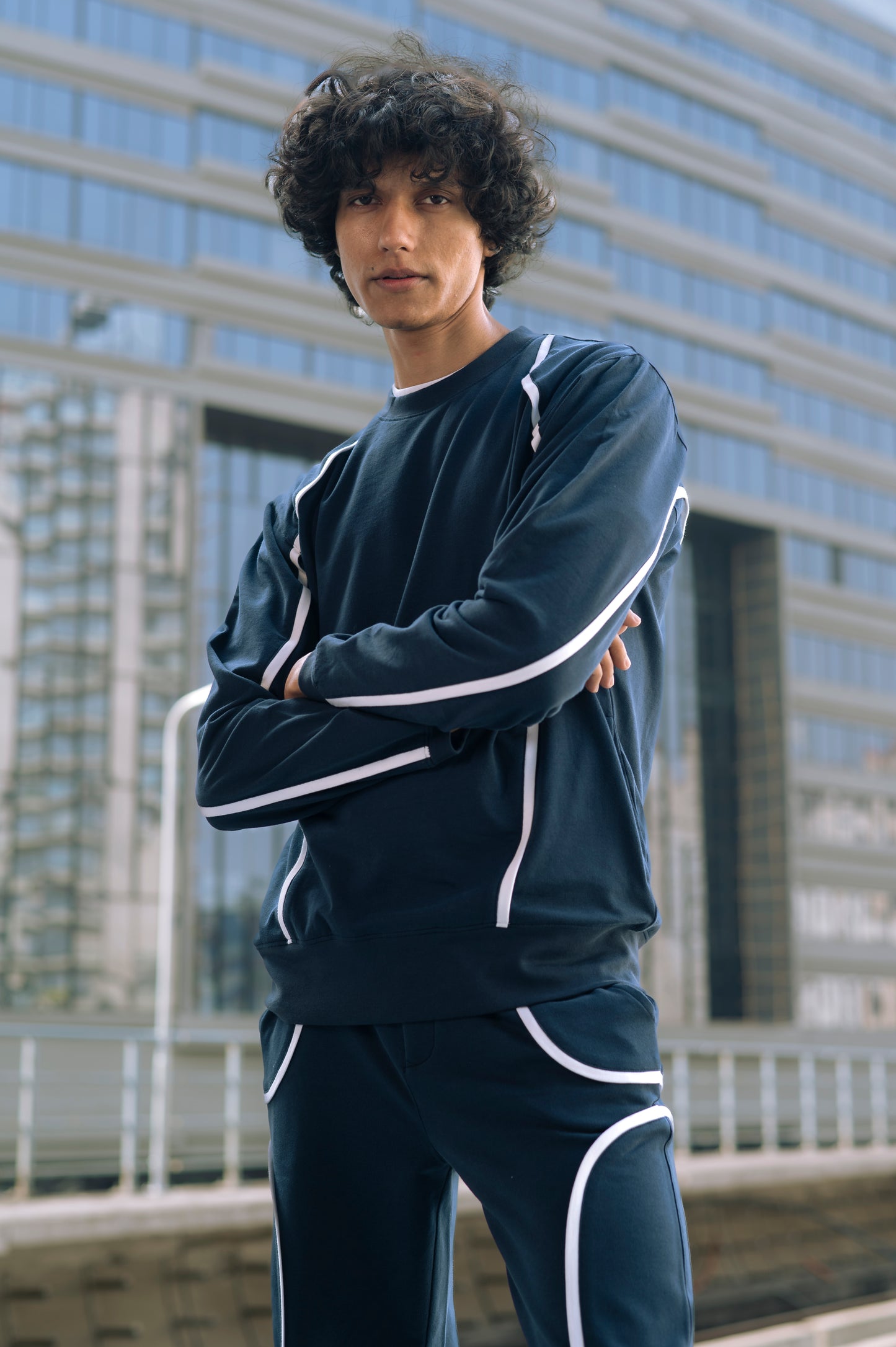 SINEWAVE SWEATSHIRT NAVY
