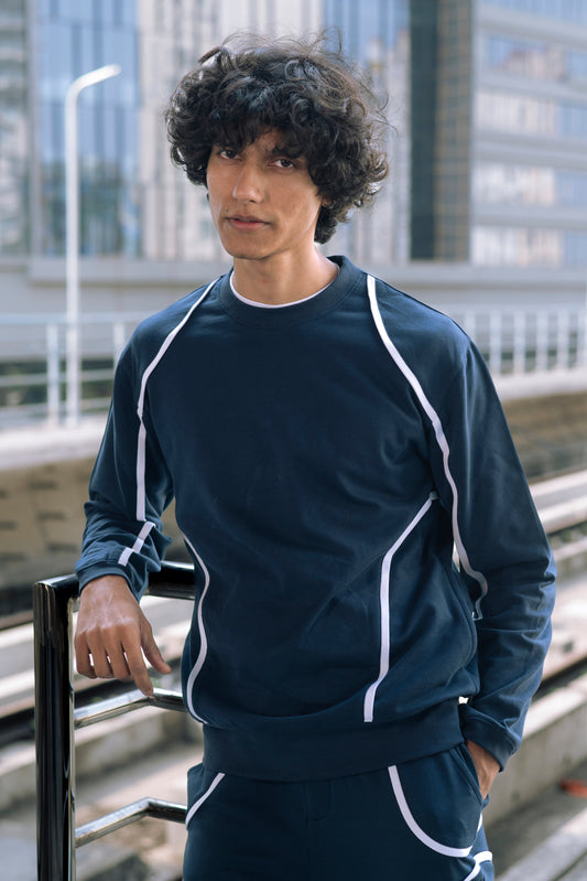SINEWAVE SWEATSHIRT NAVY