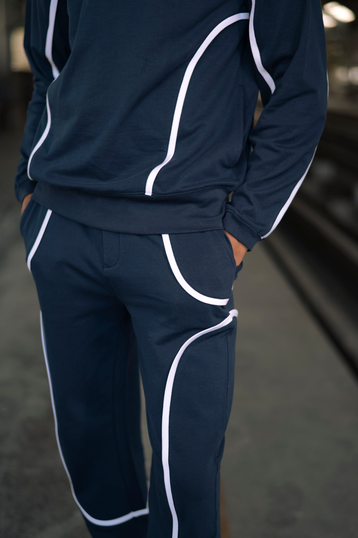 SINEWAVE SWEATSHIRT NAVY